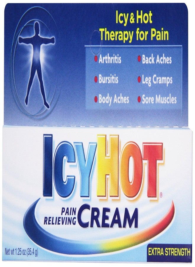 Icy Hot Pain Relieving Cream, Extra Strength, 1.25 Oz - Image 1